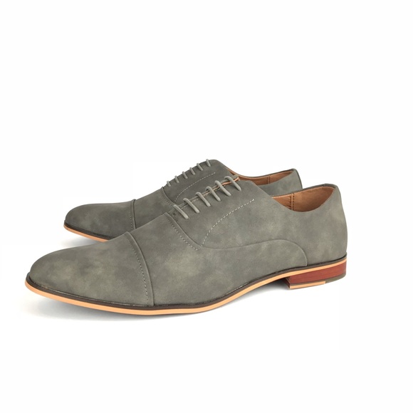 Steve Madden Tappen Chunky Sole Moc Toe Oxford Shoes in Black Leather – Men’s Size 9 D Width